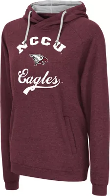 Colosseum Women's North Carolina Central Eagles Maroon Hoodie