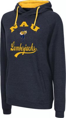 Colosseum Women's Northern Arizona Lumberjacks Navy Hoodie