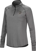 Colosseum Women's Purdue Boilermakers Gray Stingray 1/4 Zip Jacket