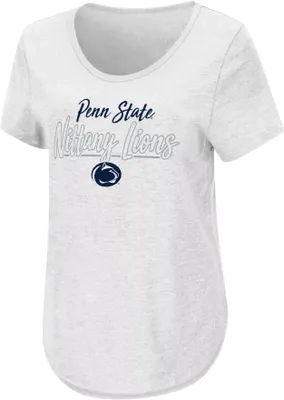 Colosseum Women's Penn State Nittany Lions White Promo T-Shirt