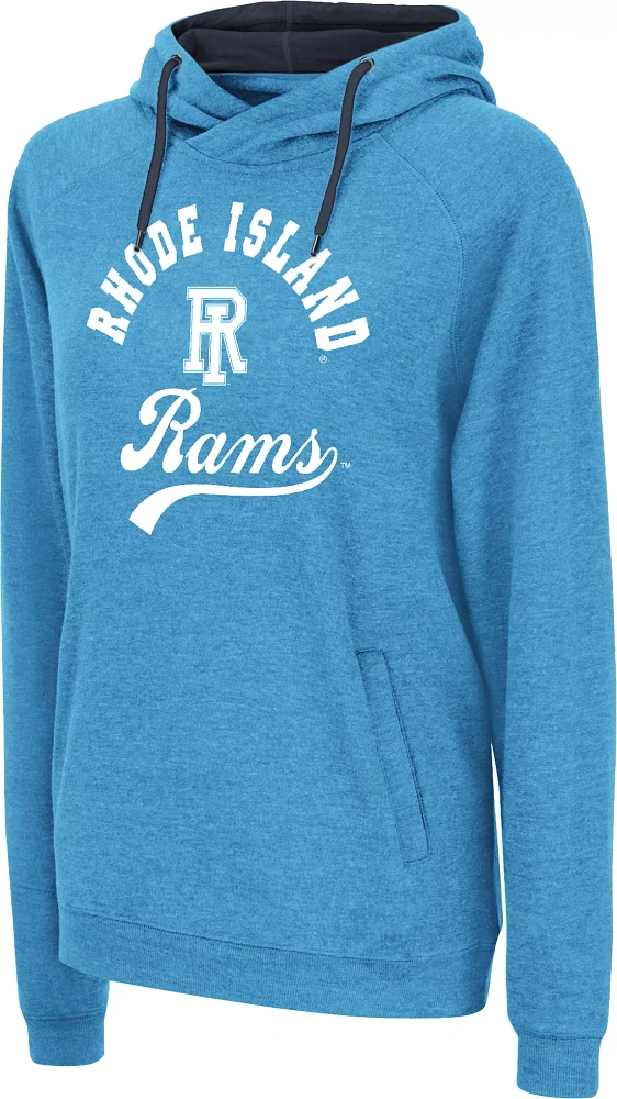 Colosseum Women's Rhode Island Rams NavyBlue Hoodie