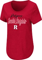 Colosseum Women's Rutgers Scarlet Knights Promo T-Shirt