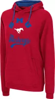 Colosseum Women's Southern Methodist Mustangs Red Hoodie