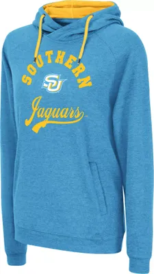 Colosseum Women's Southern University Jaguars Columbia Blue Hoodie