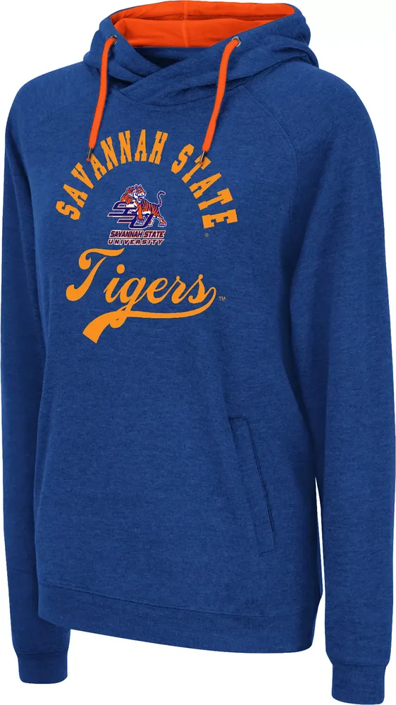 Colosseum Women's Savannah State Tigers Reflex Blue Hoodie