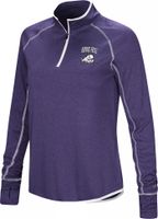 Colosseum Women's TCU Horned Frogs Purple Stingray 1/4 Zip Jacket