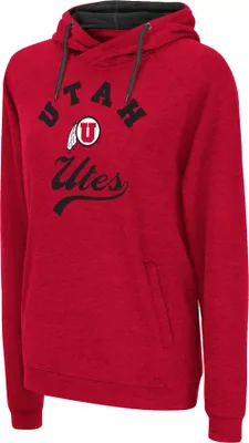 Colosseum Women's Utah Utes Red Hoodie