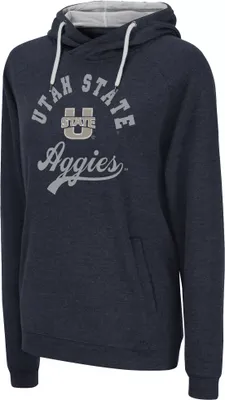 Colosseum Women's Utah State Aggies Blue Hoodie