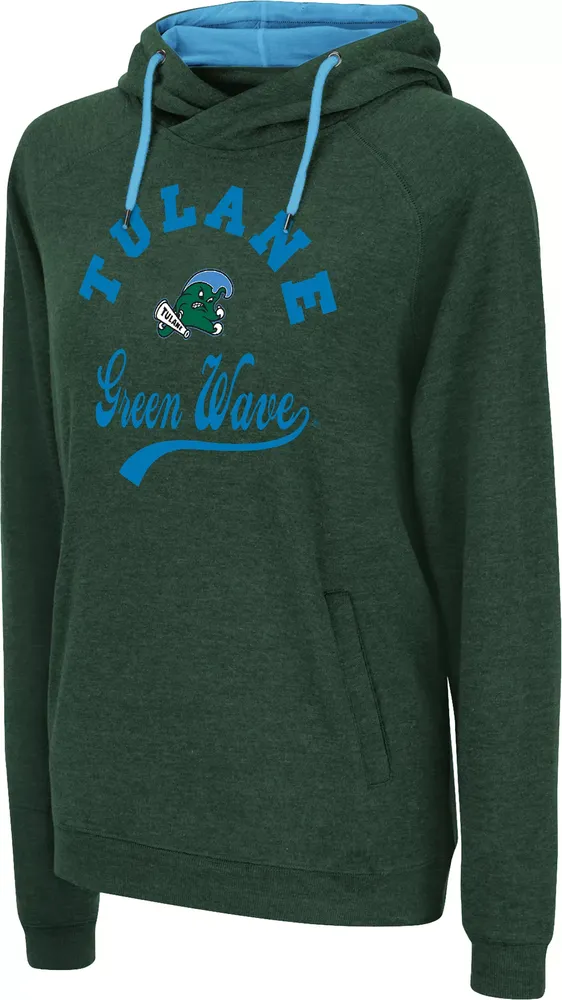 Colosseum Women's Tulane Green Wave Hoodie