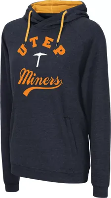 Colosseum Women's UTEP Miners Navy Hoodie