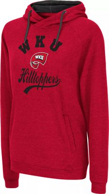 Colosseum Women's Western Kentucky Hilltoppers Red Hoodie