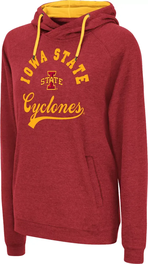 Colosseum Women's Iowa State Cyclones Crimson Hoodie