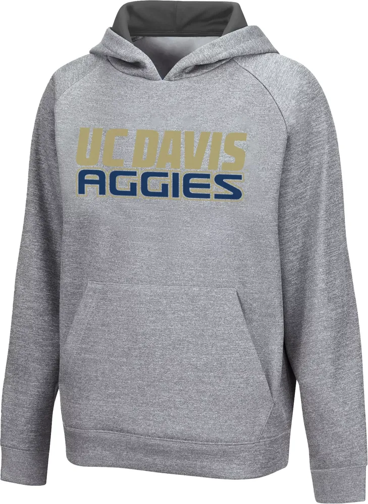 Colosseum Youth UC Davis Aggies Grey Hoodie