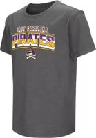 Colosseum Youth East Carolina Pirates Gray Promo T-Shirt