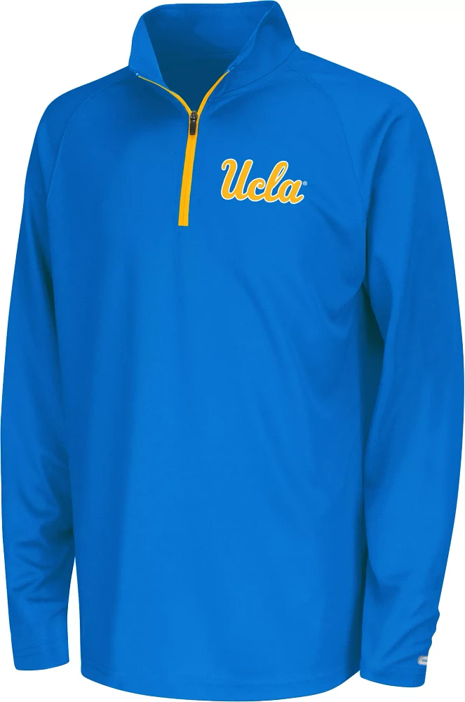 Colosseum Youth UCLA Bruins Light Blue Draft 1/4 Zip Jacket