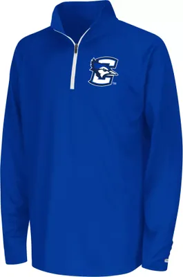 Colosseum Youth Creighton Bluejays Blue Draft 1/4 Zip Jacket