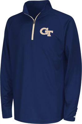 Colosseum Youth Georgia Tech Yellow Jackets Gold Draft 1/4 Zip Jacket