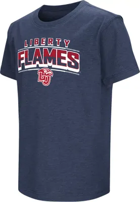 Colosseum Youth Liberty Flames Navy Promo T-Shirt