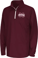 Colosseum Youth Mississippi State Bulldogs Maroon Draft 1/4 Zip Jacket