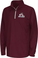 Colosseum Youth New Mexico State Aggies Maroon Draft 1/4 Zip Jacket