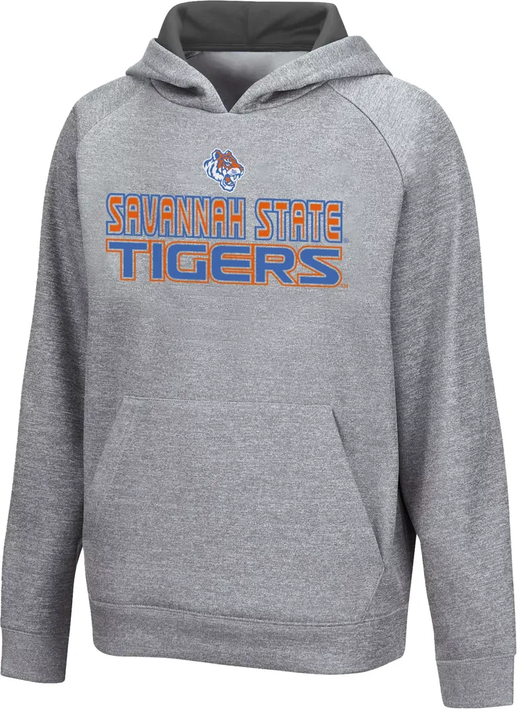 Colosseum Youth Savannah State Tigers Grey Hoodie