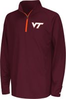 Colosseum Youth Virginia Tech Hokies Maroon Draft 1/4 Zip Jacket