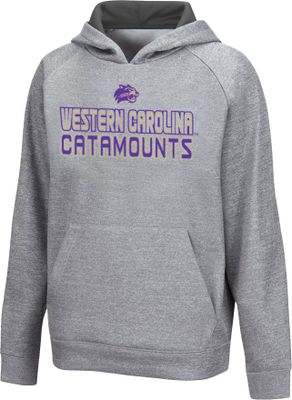 Colosseum Youth Western Carolina Catamounts Grey Hoodie