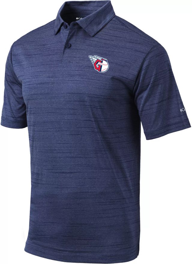 Men's Cleveland Indians Antigua Red/White Century Polo