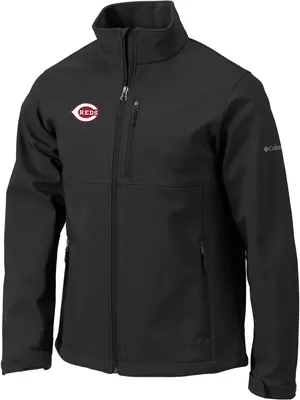 Columbia Men's Cincinnati Reds Black Ascender Full-Zip Jacket