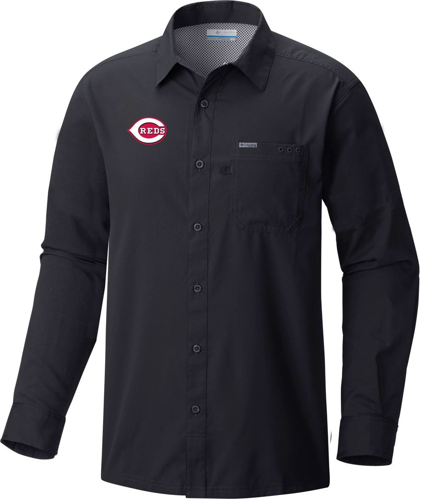 Dick's Sporting Goods Nike Men's Cincinnati Reds Black Local Long Sleeve T- Shirt