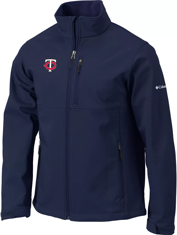 Columbia Men's Minnesota Twins Navy Ascender Full-Zip Jacket