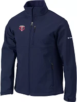 Columbia Men's Minnesota Twins Navy Ascender Full-Zip Jacket