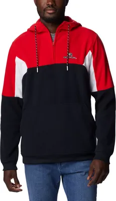 Columbia Men's Georgia Bulldogs Black Fleece Pullover Hoodie