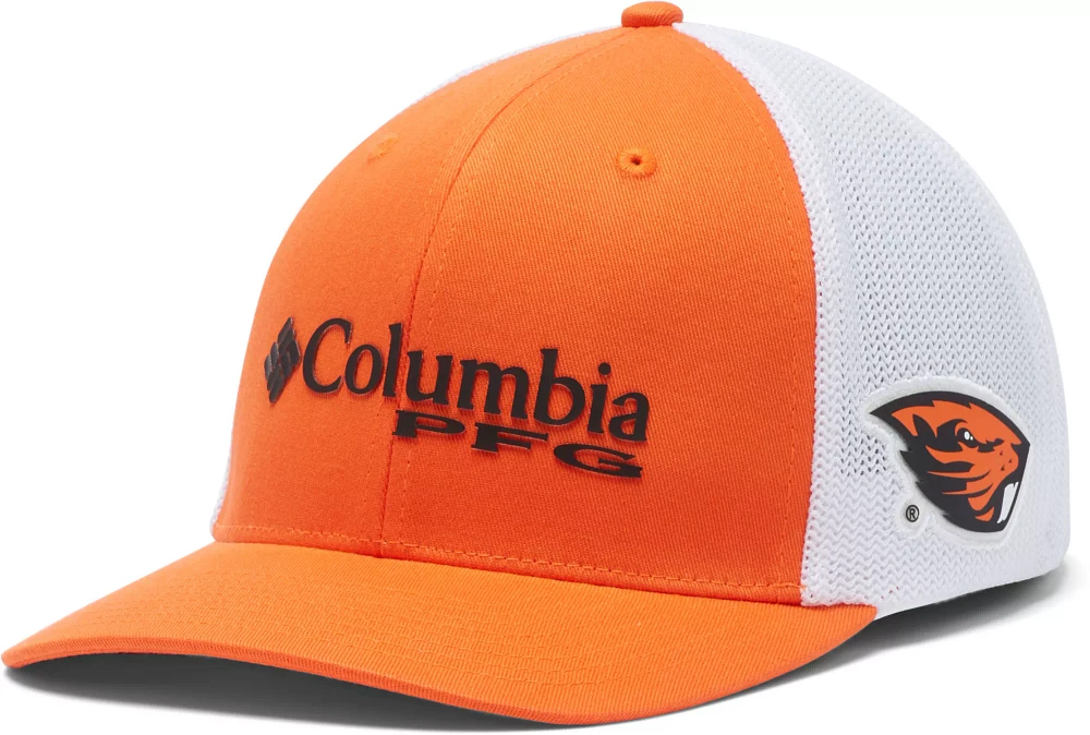 Columbia Men's Oregon State Beavers Orange Mesh Snapback