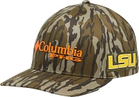 Columbia Men's LSU Tigers Camo PHG Flexfit Hat