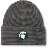 Columbia Men's Michigan State Spartans Grey Gridiron Beanie