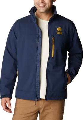 Columbia Men's Notre Dame Fighting Irish Navy Ascender Full Zip Jacket