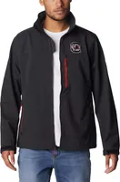 Columbia Men's South Carolina Gamecocks Black Ascender Full Zip Jacket