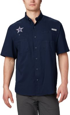 Men's Dallas Cowboys Columbia Heather Charcoal Terminal Tackle