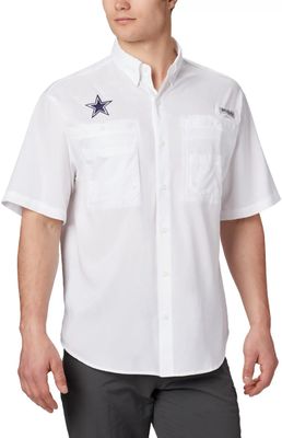 Dick's Sporting Goods Nike Men's Dallas Cowboys Dak Prescott #4 Logo White  T-Shirt