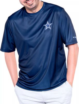 Columbia Men's Dallas Cowboys Terminal Tackle Navy T-Shirt
