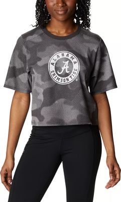 Columbia Women's Alabama Crimson Tide Grey Park Box Shirt