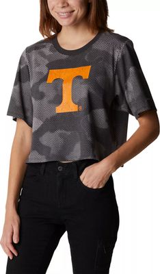 Columbia Women's Tennessee Volunteers Grey Park Box Shirt