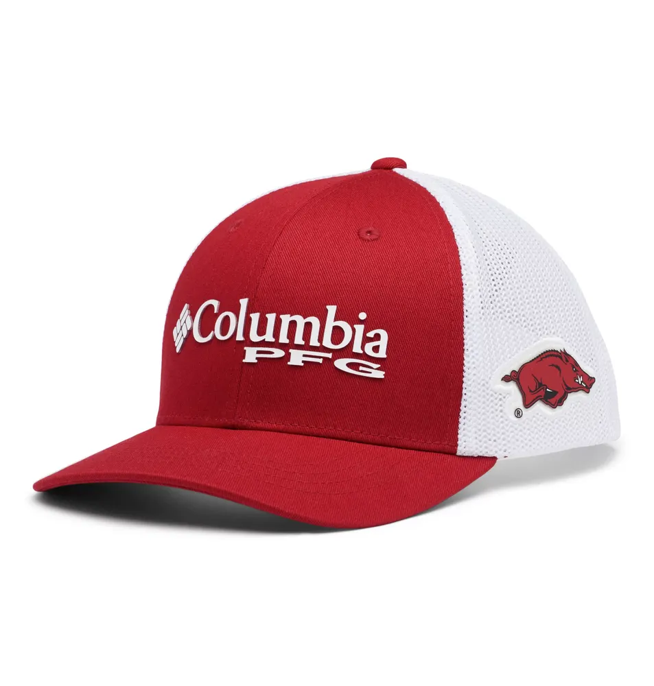 Columbia Men's Arkansas Razorbacks Cardinal Adjustable Hat