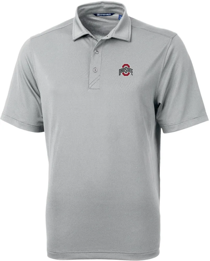 Cutter & Buck Men's Ohio State Buckeyes Virtue Eco Pique Polo