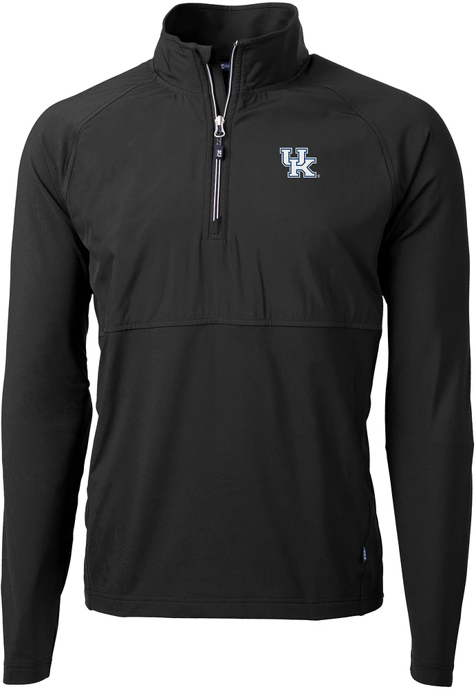 Cutter & Buck Men's Kentucky Wildcats / Adapt Eco Knit Stretch Quarter-Zip