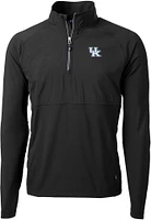 Cutter & Buck Men's Kentucky Wildcats / Adapt Eco Knit Stretch Quarter-Zip