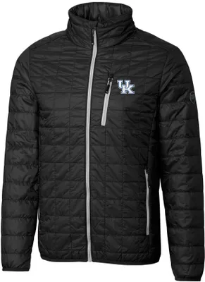 Cutter & Buck Men's Kentucky Wildcats Rainier PrimaLoft Eco Full-Zip Jacket