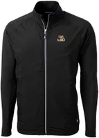 Cutter & Buck Men's LSU Tigers Adapt Eco Knit Stretch Full-Zip Jacket