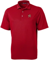 Cutter & Buck Men's Maryland Terrapins Cardinal Red Virtue Eco Pique Polo